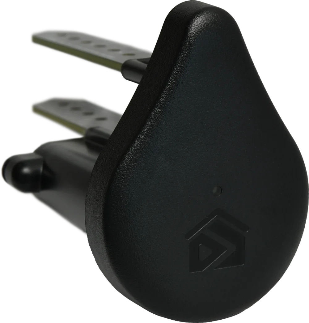 GeoDrops Droplet top-view.  GeoDrops Droplet is beautifully crafted to resemble the shape of a water drop.